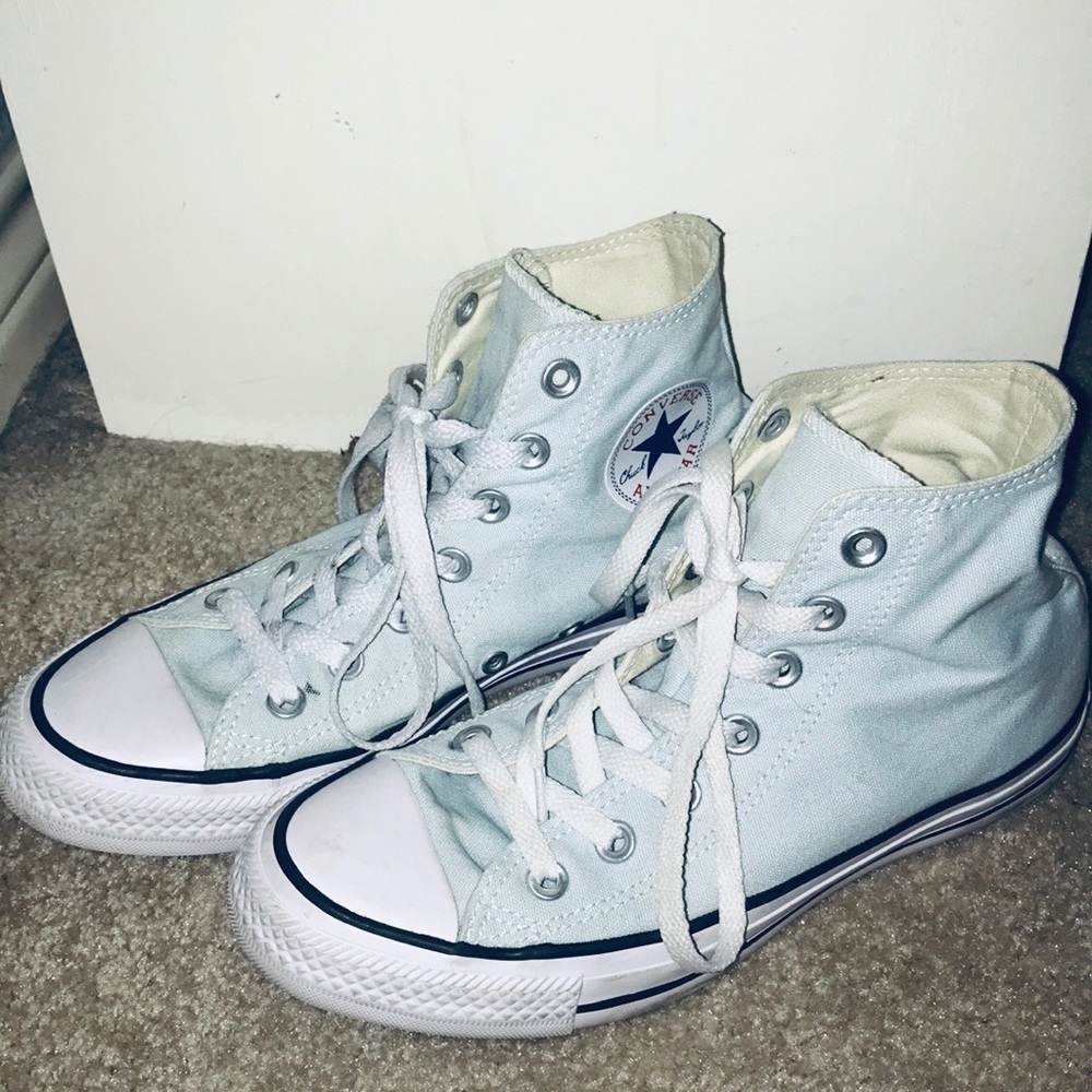 Mint Converse Chuck Taylor High-Tops
